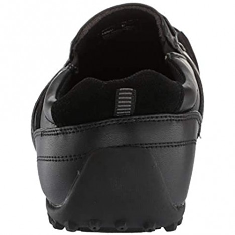 Deer Stags Men's Animal Slip Resistant Oil Resistant Non Marking SR Dress Comfort Slip-On Loafer