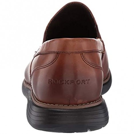 Rockport Men's Garett Venetian Loafer Flat Cognac Gr A Di 10.5 Wide US