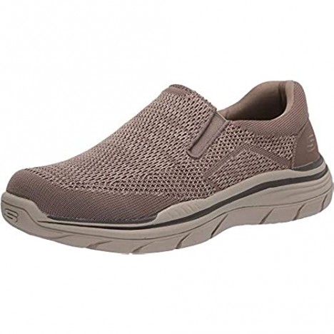 Skechers Men's Relaxed Fit: Expected 2.0 - Arago Loafer Taupe 8.5 WW
