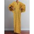Women floral print v-neck baggy casual holiday long sleeve loose maxi dress Sal