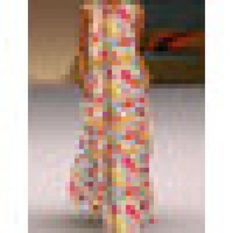 Women sleeveless v-neck floral print maxi dress Sal
