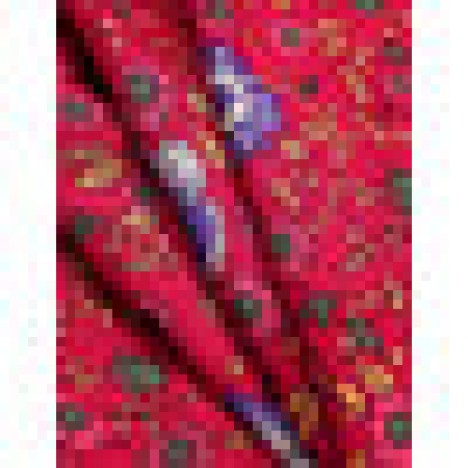 Ethnic style print bohemian lace-up v-neck tassel long sleeve blouse for women Sal