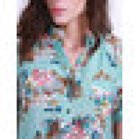 Floral printed women v-neck long sleeve blouses Sal sold out-arrival notice