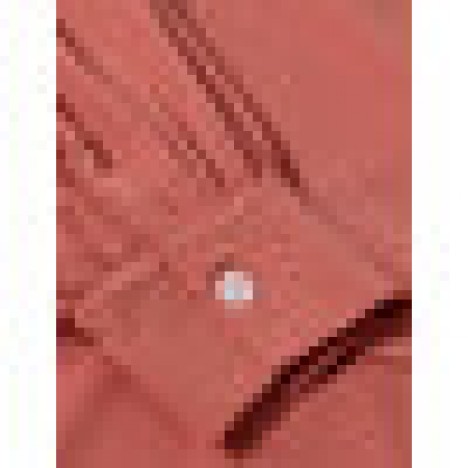 Women solid color v-neck puff sleeve asymmetrical hem long sleeve blouse Sal