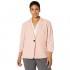 Kasper Women's Textured Stretch Notch Collar 1 Button Jacket