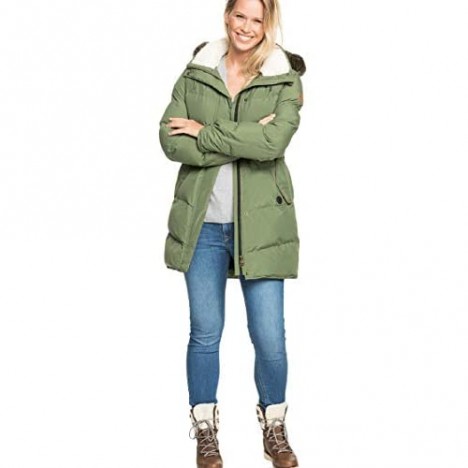 Roxy Ellie Plus waterproof Longline Puffer Jacket