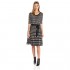 Taylor Dresses Women's Houndstooth Sweater Dress