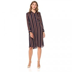Velvet by Graham & Spencer Women's Pero School Stripe Challis Dress
