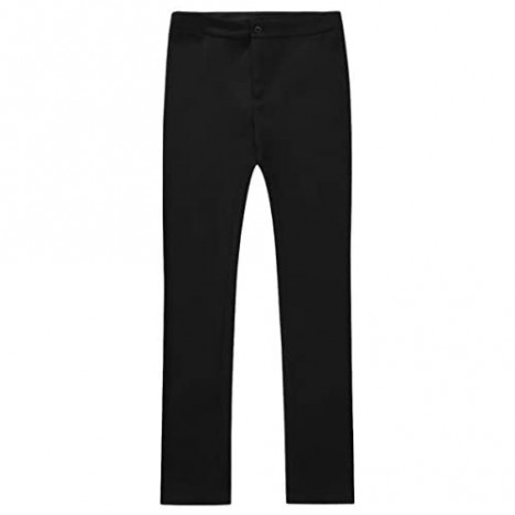 CMDC Women's 2 PC Business Casual Shawl Collar Formal Blazer Suit Pants Sets MI35