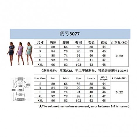 IyMoo Womens Sexy Two Piece Dress - Lace Crop Top and Skirt Set Outfits Bodycon Mini Dress Club Outfits