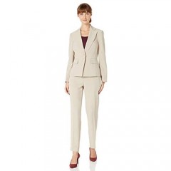 Le Suit Women's 1 Button Jacket with Pant