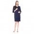 Le Suit Women's Jacquard Topper with Sheath Dress