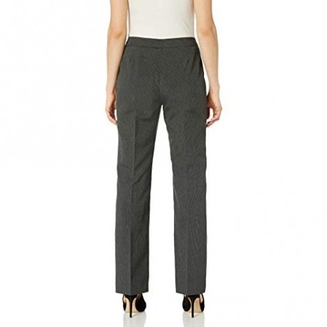 Le Suit Women's Mini Stripe 1 Button Shawl Lapel Pant Suit
