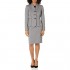 Le Suit Women's Novelty 3 Button Shawl Lapel Skirt Suit