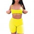 NEONBABIPINK Women's Suit Two Piece Set Sexy Crop Top and Shorts Matching Sets Tracksuit Summer Outfits