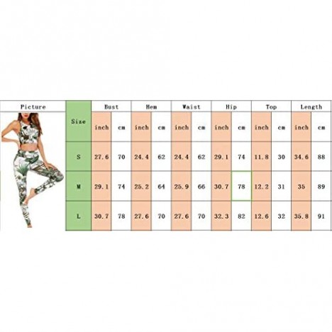 Sexyshine Women 2 Pieces Tracksuit Sports Bra and Legging Pants Yoga Set Outfits